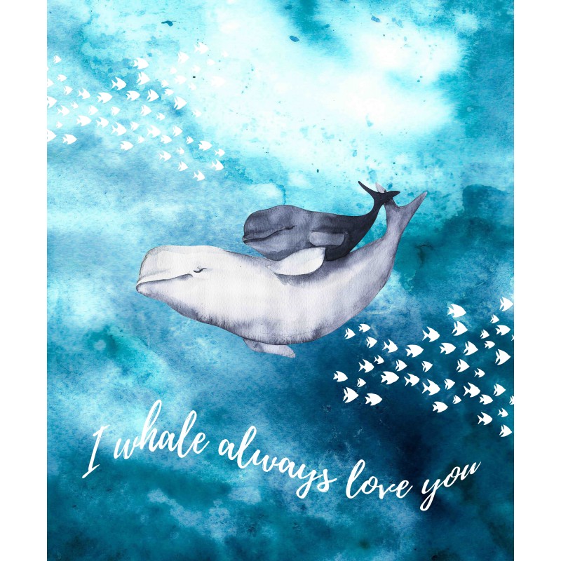 I whale always love you - Blanket